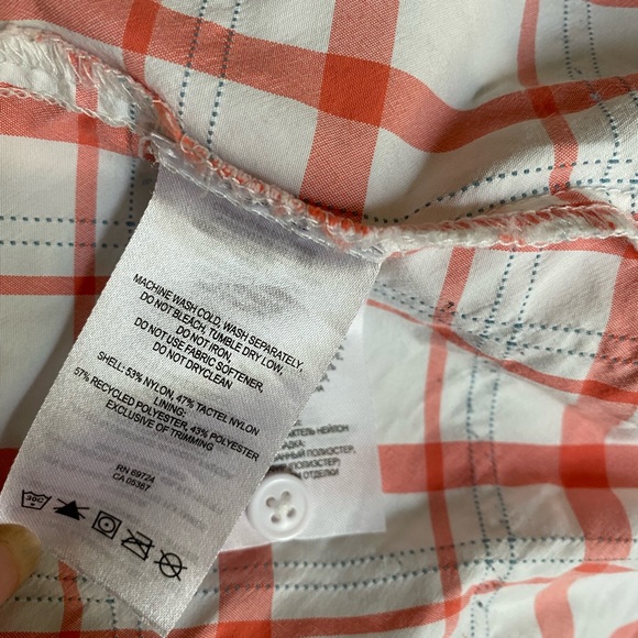 Columbia plaid activewear summer shirt - Picture 9 of 9
